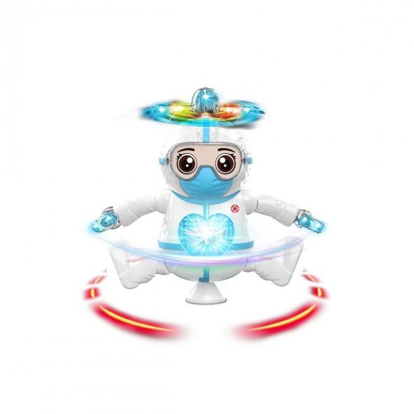LZH-99444-9 Müzikli ve Işıklı Doktor Robot -Vardem - 8