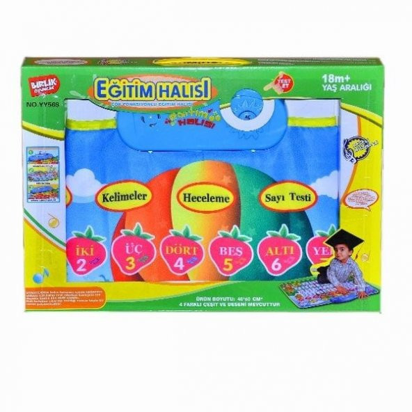 569-570-622241 ABC Eğitici Halı +18 ay - 5