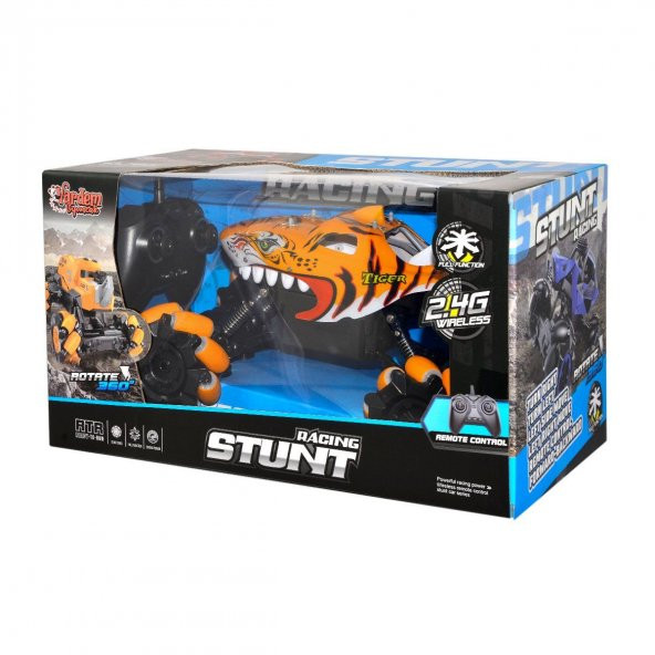 SYR-666-784 Kumandalı Şarjlı Köpek Balığı Stunt Car -Vardem - 5