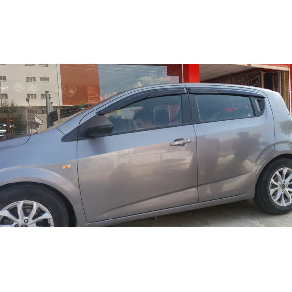 Chevrolet Aveo Mügen Cam Rüzgarlığı Hb 2012-2018 Arası 4 Lü Ithal - 3