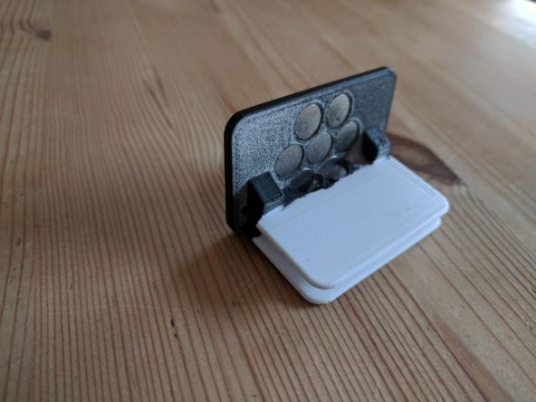 Vw Tiguan Manyetik Telefon Tutucu Plastik Aparat - 4