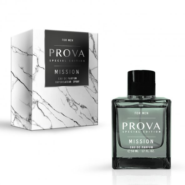 Prova Special Edition Mission 50 ml Aromatik Odunsu Koku EDP Erkek Parfümü - 3