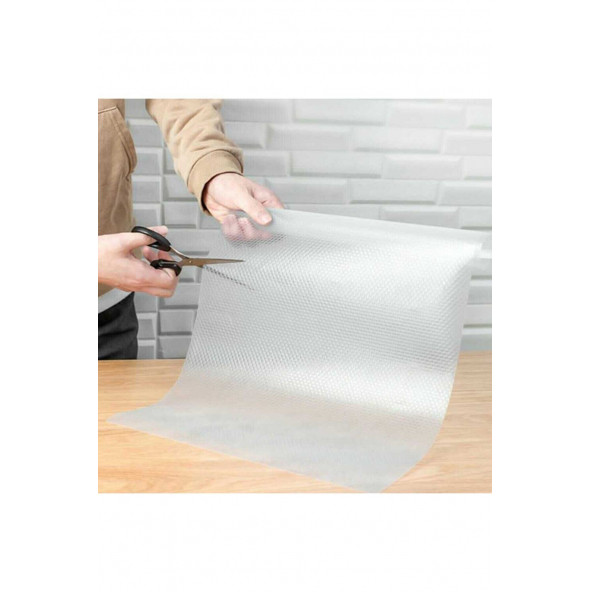 kaydırmaz raf dolap ve buzdolabı  çekmece örtüsü 45x5 metre - 2