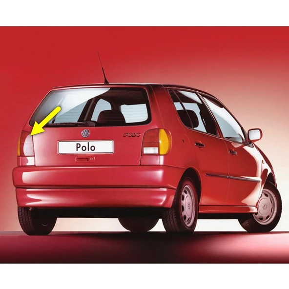 VW Polo HB 1994-1999 Sol Arka Stop Fren Lambası 6N0945095 - 2