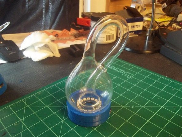 Klein Şişesi (Medium) Neopixel Tabanı Plastik Aparat - 4