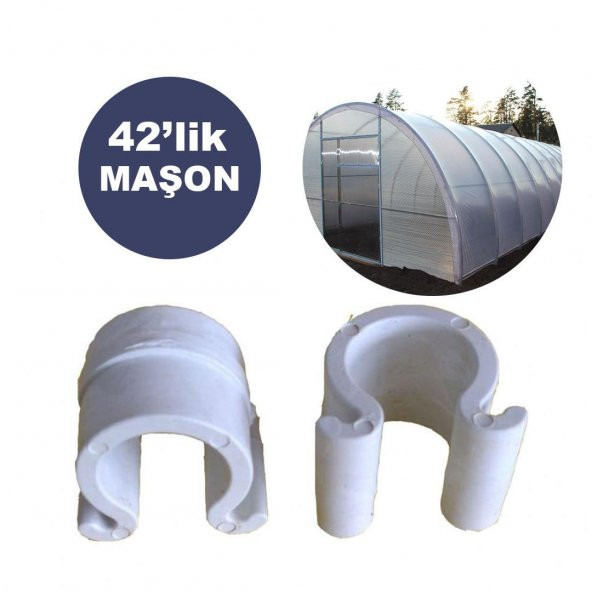 SeraTrend 42lik Maşon Klips (100 Adetli) SERA NAYLONU MAŞON KLİPS SERA NAYLONU TUTTURUCU - 1