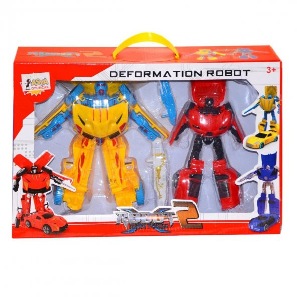 02717-M205-1 İkili Dönüşebilen Robot -Asya - 2