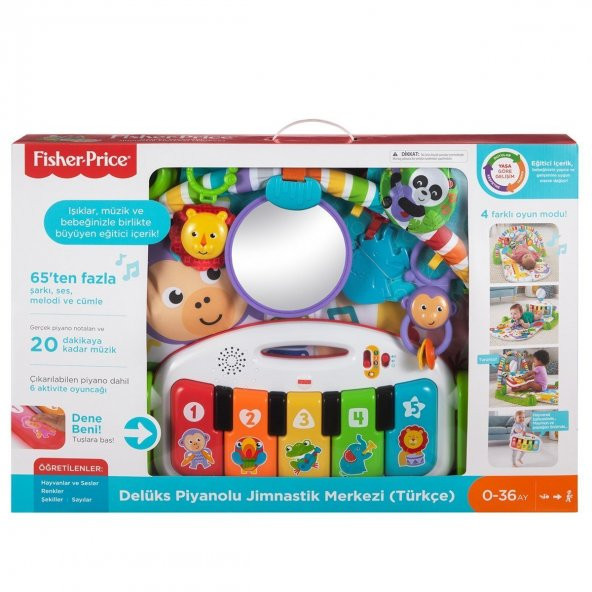 FWT16 Fisher-Price® Delüks Piyanolu Jimnastik Merkezi /Türkçe - 11