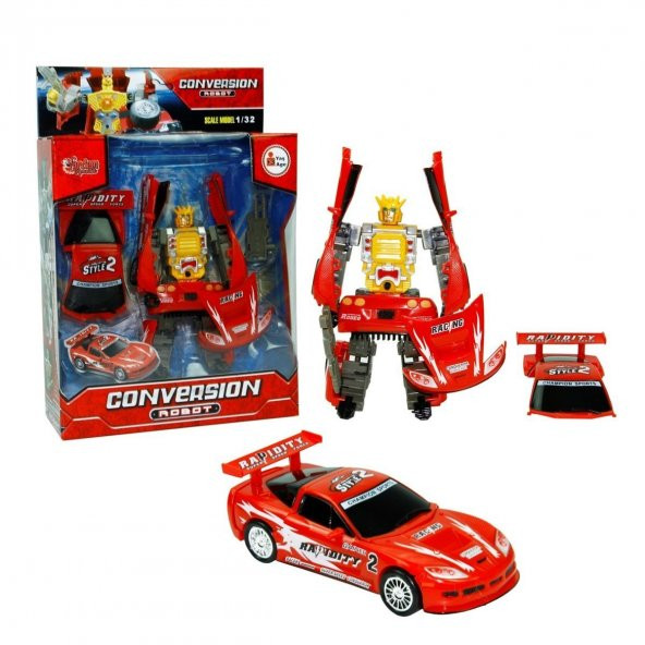 HW-998-1,998-4 Conversion 998 Işıklı Sesli Dönüşebilen Robot - 2
