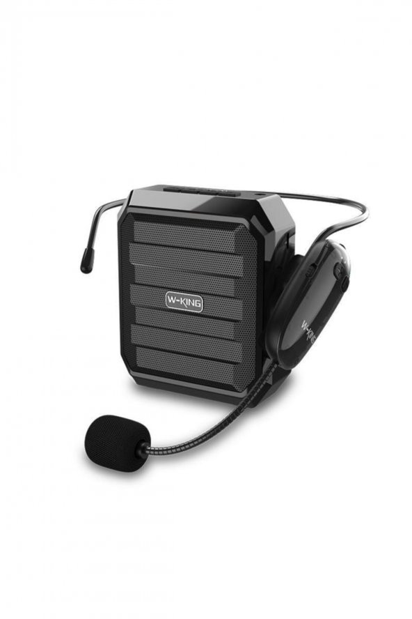 TahTicMer   W-KING Ks10+ Kablosuz Mikrofonlu Bluetooth Fm Usb Sd Hoparlör Speaker Kaliteli Ses Amplifikatörü