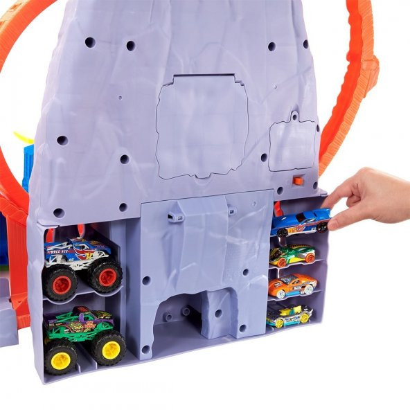 GYL14 HW MT Volkanik Alanda Macera Oyun Seti / Monster Trucks/ Hot Wheels - 4