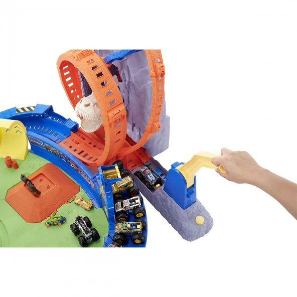 GYL14 HW MT Volkanik Alanda Macera Oyun Seti / Monster Trucks/ Hot Wheels - 10