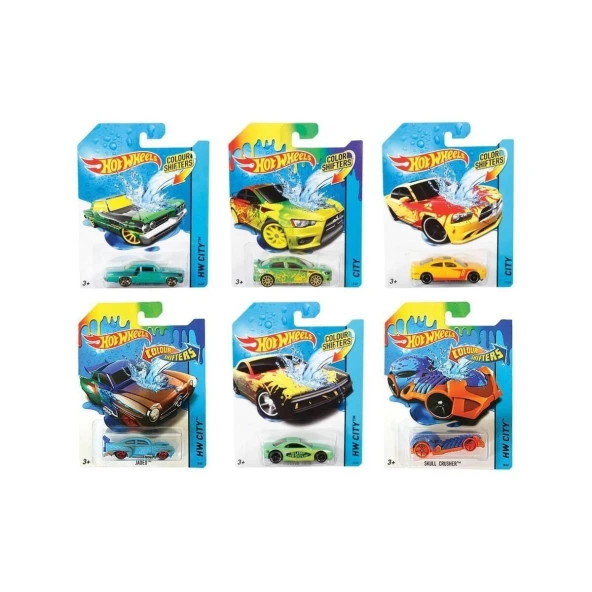 BHR15 Hot Wheels Renk Değiştiren Arabalar - 3
