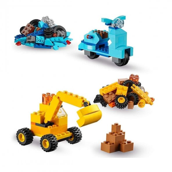 10698 LEGO® Classic Büyük Boy Yaratıcı Yapım Kutusu 790 parça +4 yaş - 3