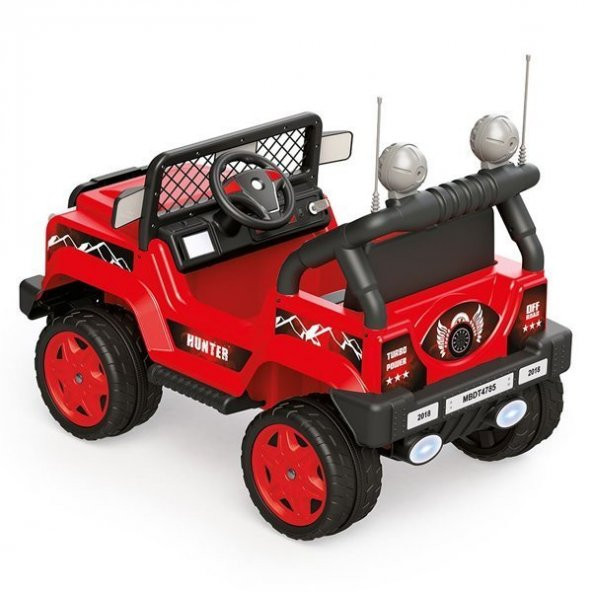 8081 Hunter Akülü Araba 12 Volt Uzaktan Kumandalı / +3 yaş - 2
