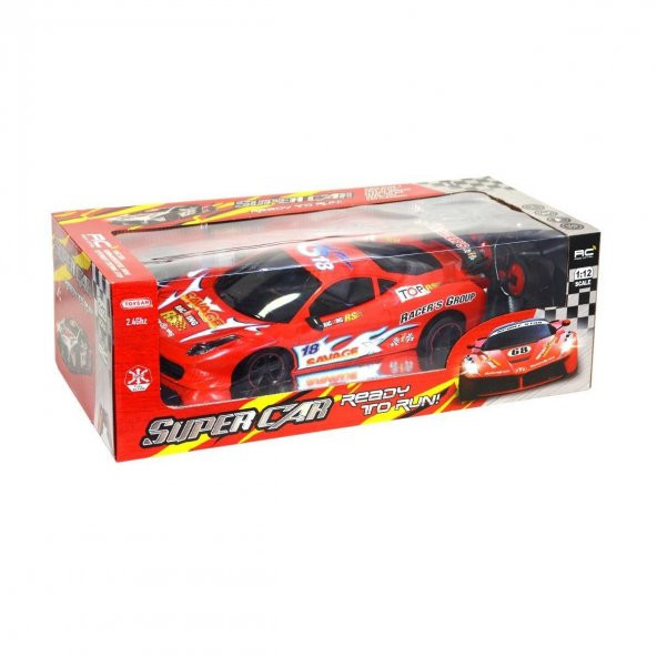 TOY-10 Toysan, 1:12 Kumandalı Şarjlı Yarış Arabası - 9