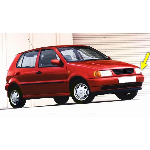 VW Polo HB 1994-1999 Ön Sol Sinyal Lambası Sarı 6N0953041B