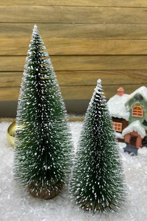 Beysüs Yılbaşı Mini Masa Çamı 2 lü Yeşil