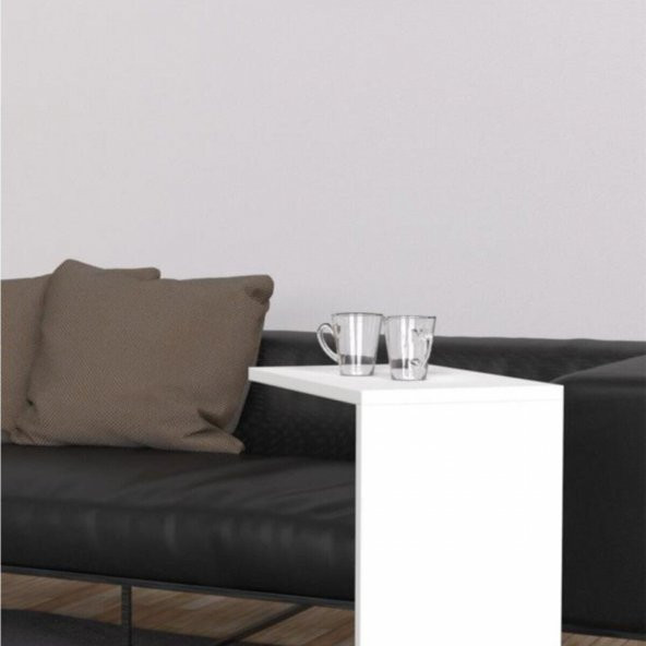 Ünüvar Konsept Parlak Beyaz Yan Sehba - Resim 3