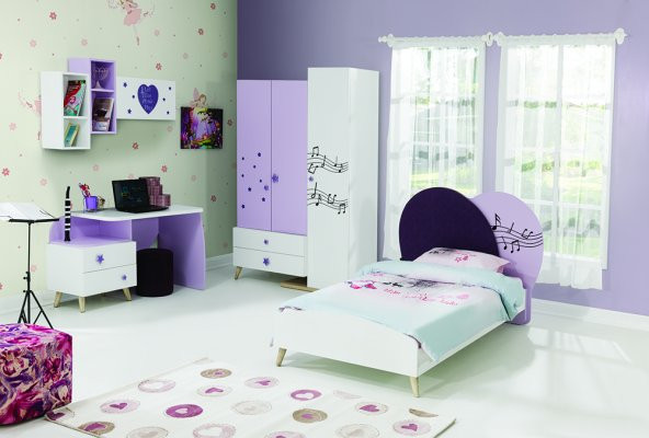 Rengarenk Little Star 100X200 Karyola - Resim 2