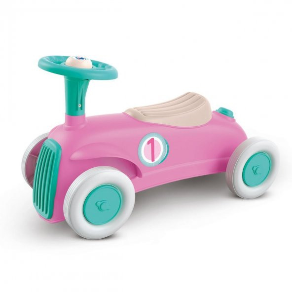 17455 Baby Clementoni, İlk Klasik Arabam - Pembe / 12-36 ay