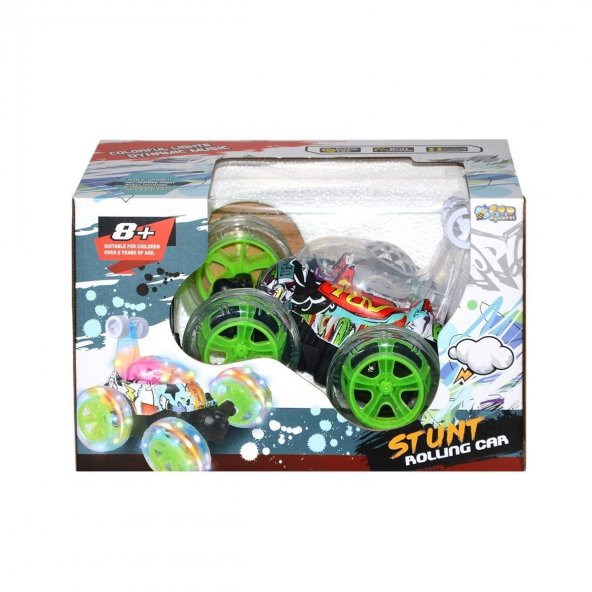 869-22 Uzaktan Kumandalı Şarjlı Akrobat Araba - 8