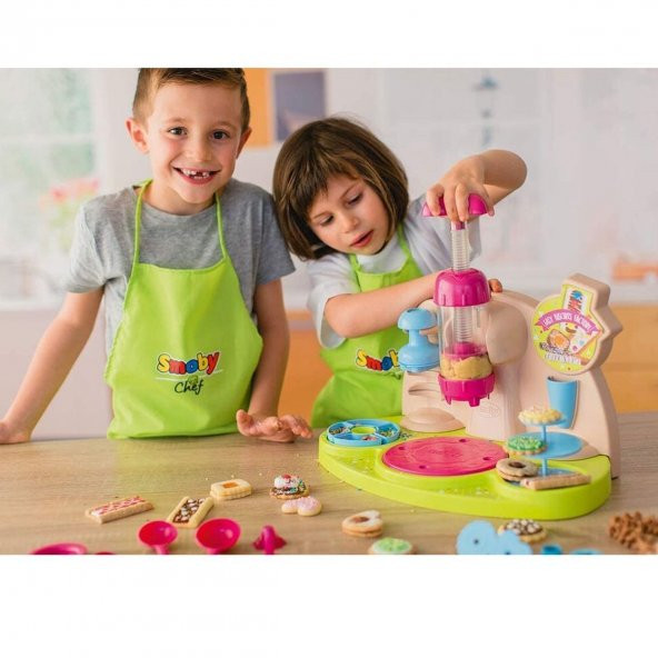 7600312109 Smoby  Şefin Kolay Bisküvi Yapım İstasyonu - 3