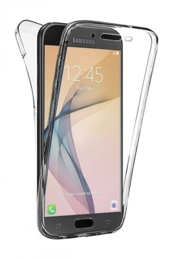 TahTicMer   Galaxy S4 I9500 Kılıf ön Arka Komple Koruma Silikon Fullbody - 1
