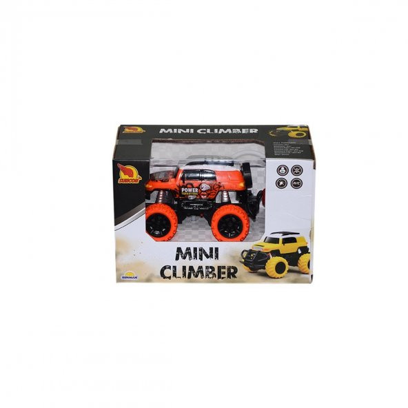 2719 1:43 Uzaktan Kumandalı Işıklı Mini Jeep 12 cm - 4