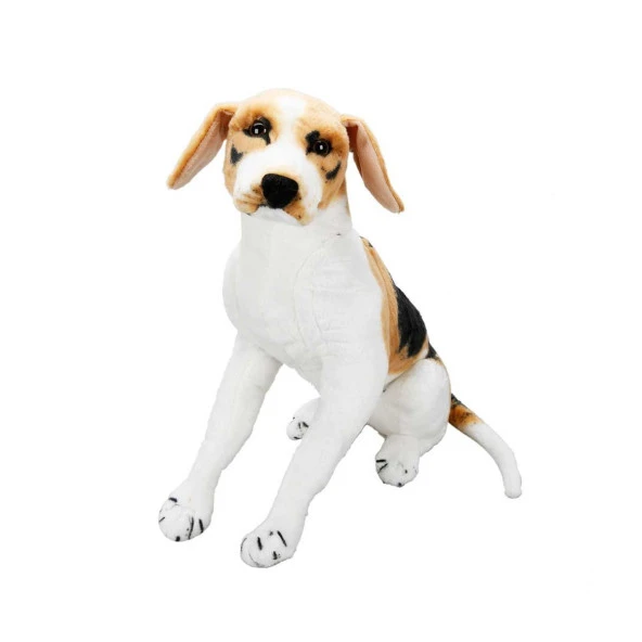 01409 Oturan Beagle Köpek Peluş 68 cm