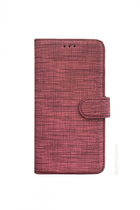 TahTicMer   Huawei P40 Pro Kılıf Kumaş Kredi Kartı Para Bölmeli Standlı Exclusive Spor Cüzdan