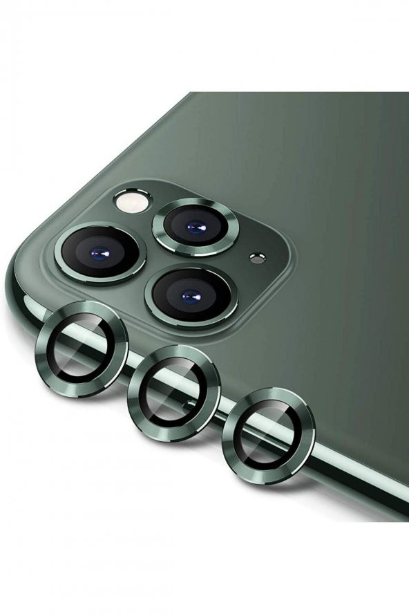 TahTicMer   Apple iphone 12 Kamera Lens Koruyucu Kırılmaz Metal çerçeveli Kamera Lens Koruma