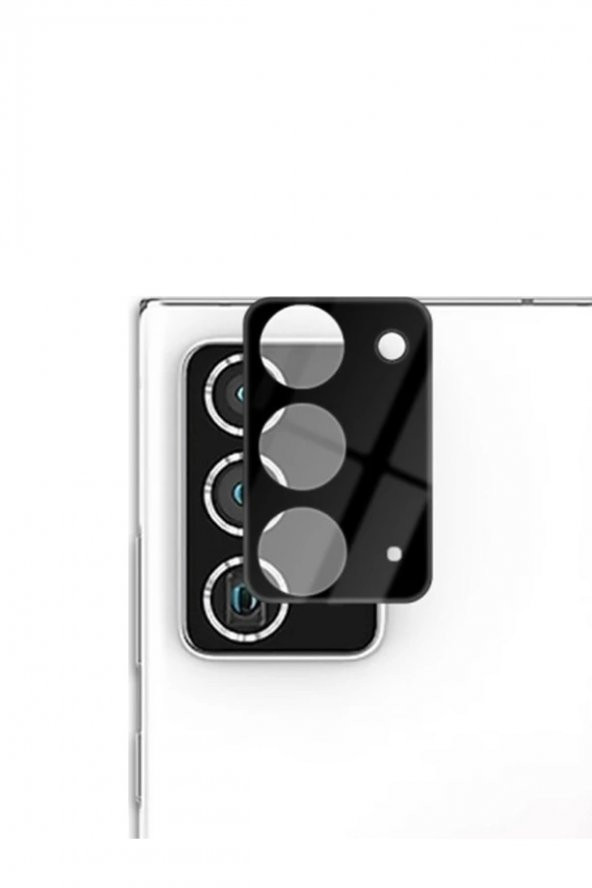 TahTicMer   Samsung Galaxy Note 20 Ultra N985 Kırılmaz Kamera Lens Koruyucu Komple Koruyucu Cam