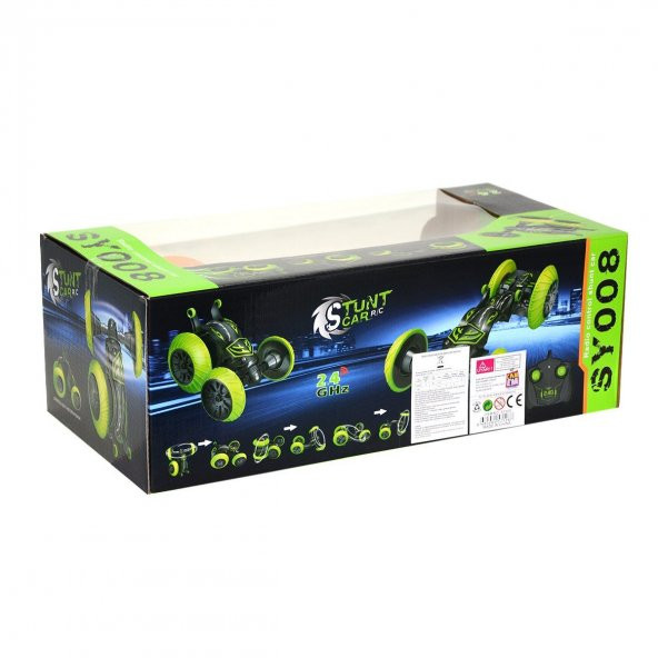 SY008 Stunt Car Şarjlı Akrobat Araba - 6