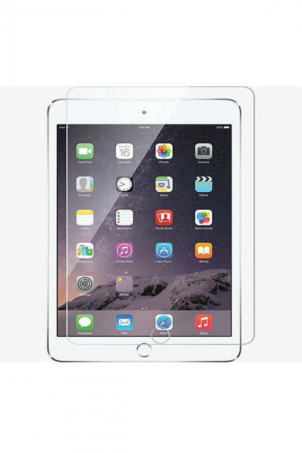 TahTicMer   Apple iPad 3 Kırılmaz Ekran Koruyucu Cam Film Tempered Glass 9.7 inç Darbeye Dayanıklı - 2