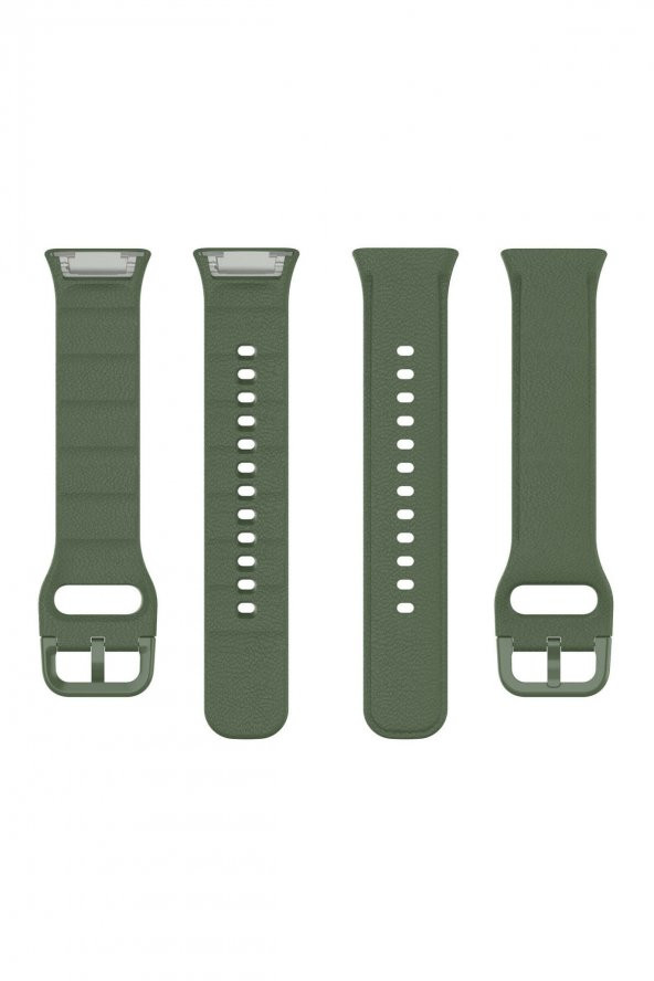 TahTicMer   Oppo Watch Free Kayış Silikon Akıllı Bileklik Spor Kordon - 2