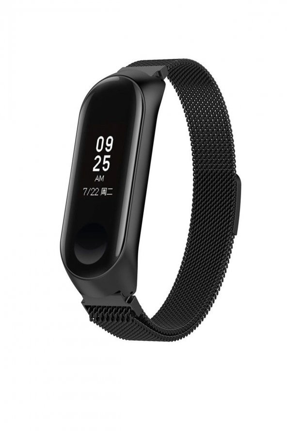 TahTicMer   Xiaomi Mi Band 6 Metal Kayış Hasır Milano Kordon