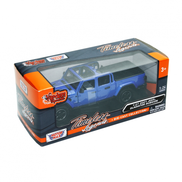 MM-79370 Jeep Gladitör Rubicon 2021 Model 1:24 - 6