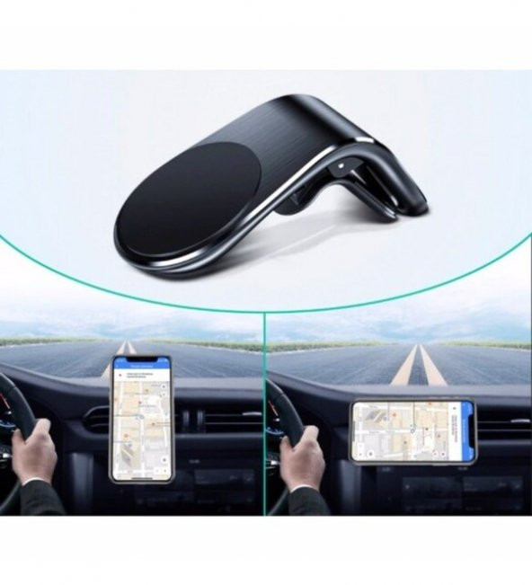 Klima Izgarasına Takılan Mandallı Mıknatıslı Telefon Tutucu - 3