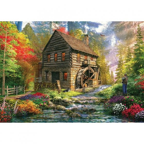 Ks Games Puzzle 2000 Parça Mill Cottage 11476 - 2