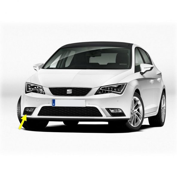 Seat Leon MK3 2013-2016 Ön Tampon Sağ Sis Farı Kapağı 5F0853666A