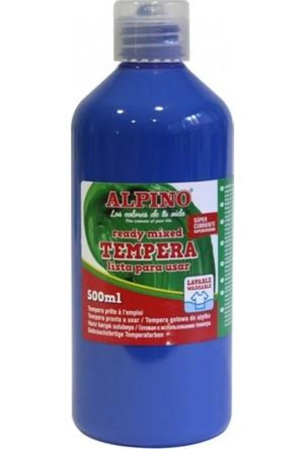 ALPİNO TEMPERA SULU BOYA 500ML LACİVERT
