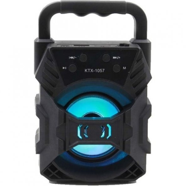 Taşınabilir Kablosuz Bluetooth Hoparlör Radyo/Aux/Sd Kart/Usb Bellek Destekli Speaker
