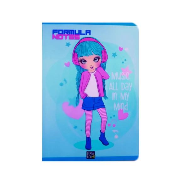 Gıpta Formula A4 40 Yaprak Plastik Kapak Dikişli Defter - 2