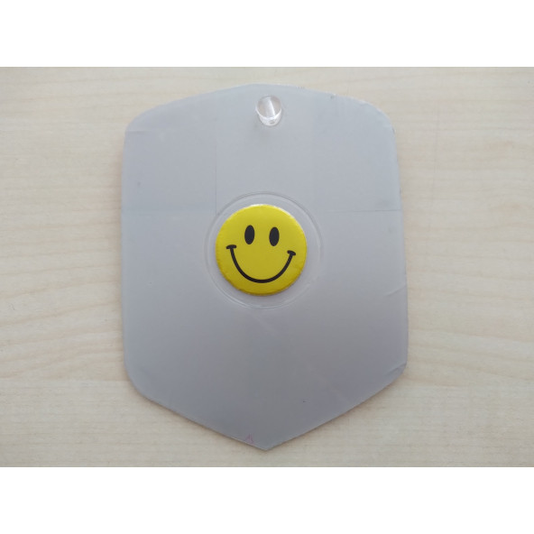 Dekor Levha F Logosu Vantuzlu (10X7,5CM) Fransa Arması Logosu Cam Süsü, Asma Süs - Resim 2