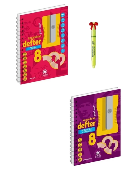 8. Sınıf Türkçe ve İnkılap Tarihi akıllı defter ürün görseli 1