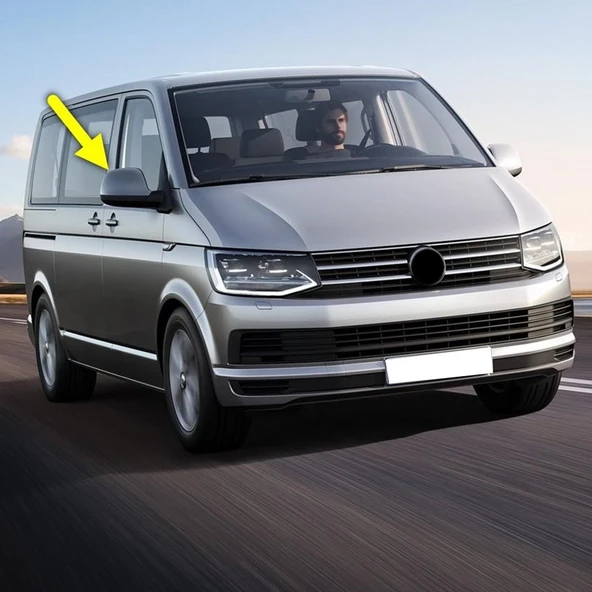 VW Transporter T6 2016-2019 Sağ Dikiz Aynası Üst Kapağı 7E1857528G