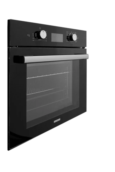 LUXELL B66-SGF3 OPALL SİYAH ANKASTRE FIRIN - 5