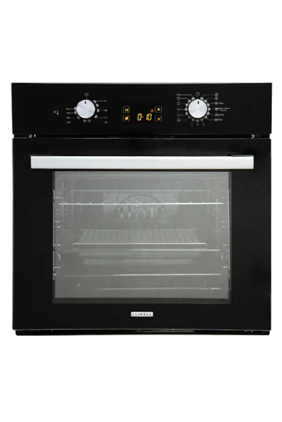LUXELL B66-SGF3 OPALL SİYAH ANKASTRE FIRIN - 1