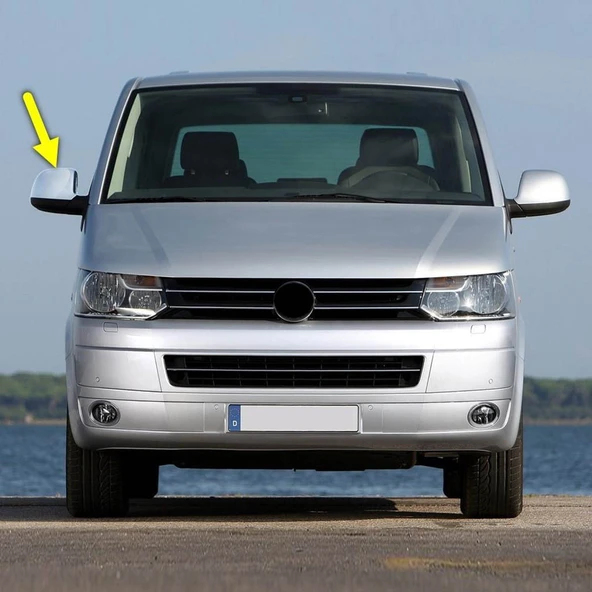 VW Caravelle T6 2010-2015 Sağ Dikiz Aynası Üst Kapağı 7E1857528G